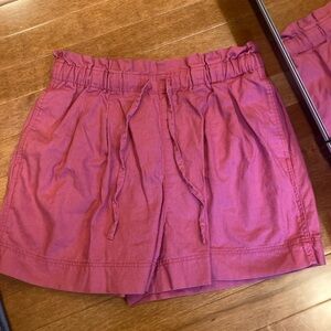 Uniqlo shorts linen-cotton